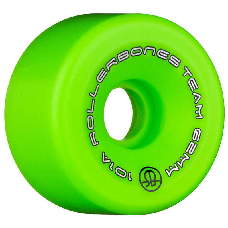 ROLLERBONES TEAM LOGO INDOOR QUAD ROLLER SKATE WHEELS 62MM 101A