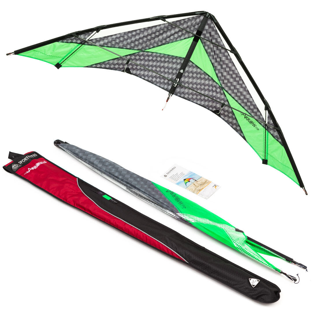 Pipa acrobática HQ Arrow M 117481 Verde 174 x 64 cm 2/6