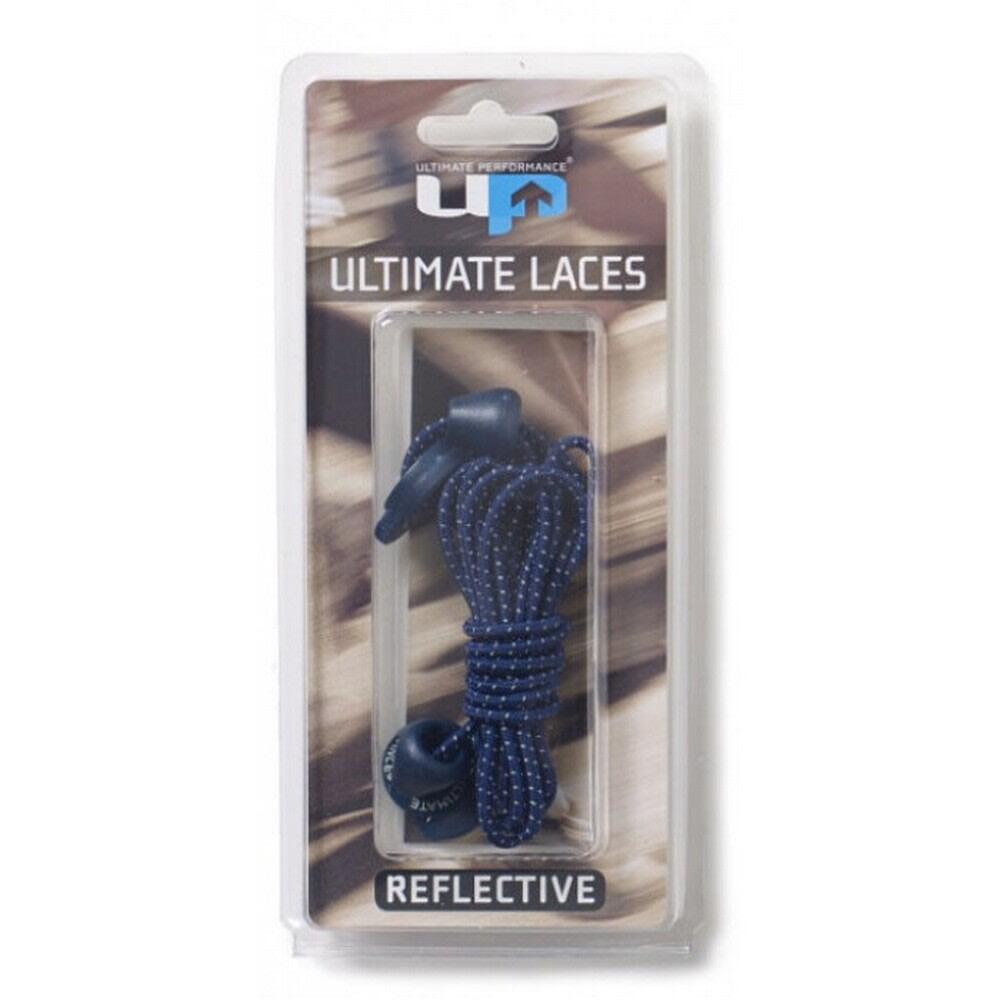 ULTIMATE PERFORMANCE Running Reflective Shoe Laces (Navy)