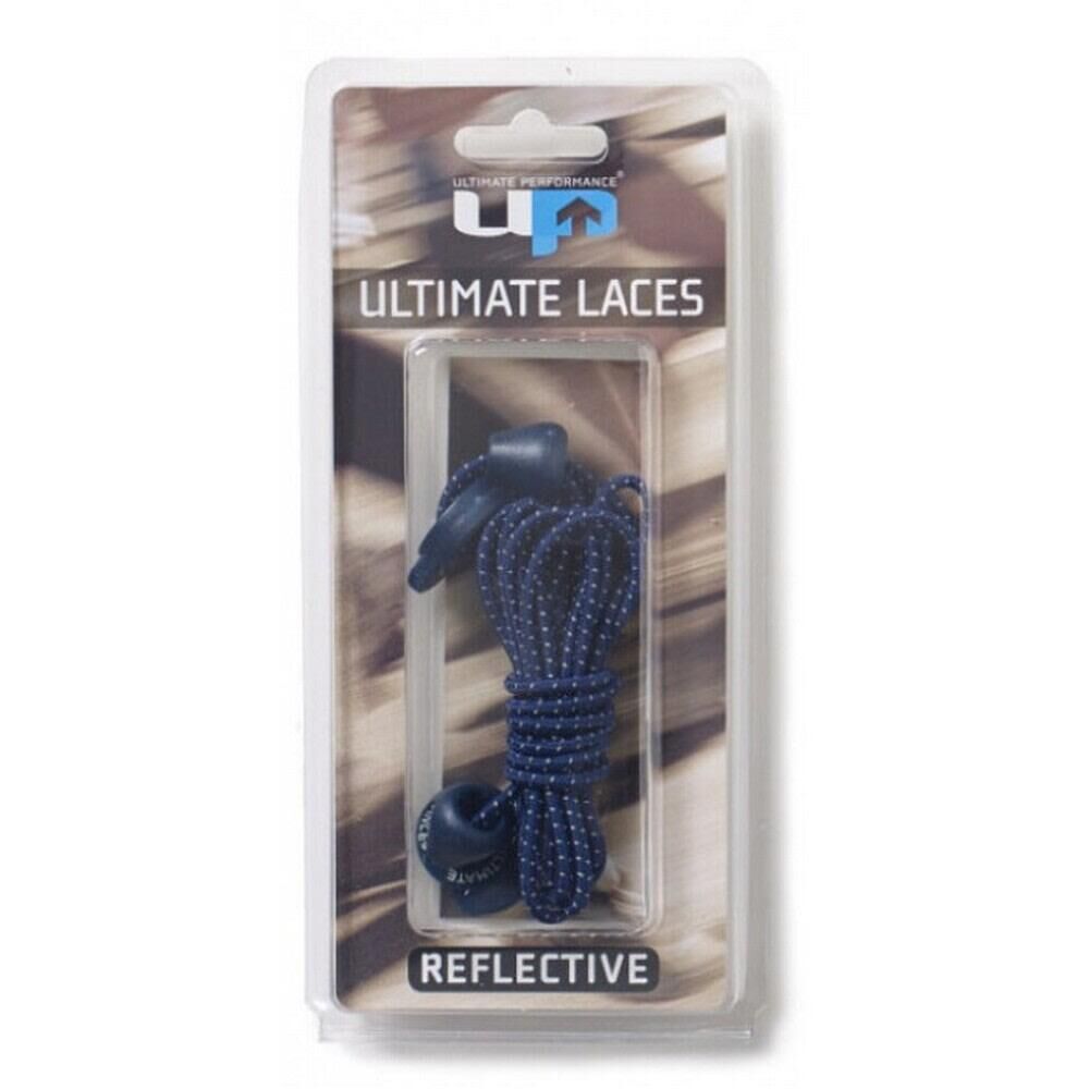 ULTIMATE PERFORMANCE Running Reflective Shoe Laces (Navy)