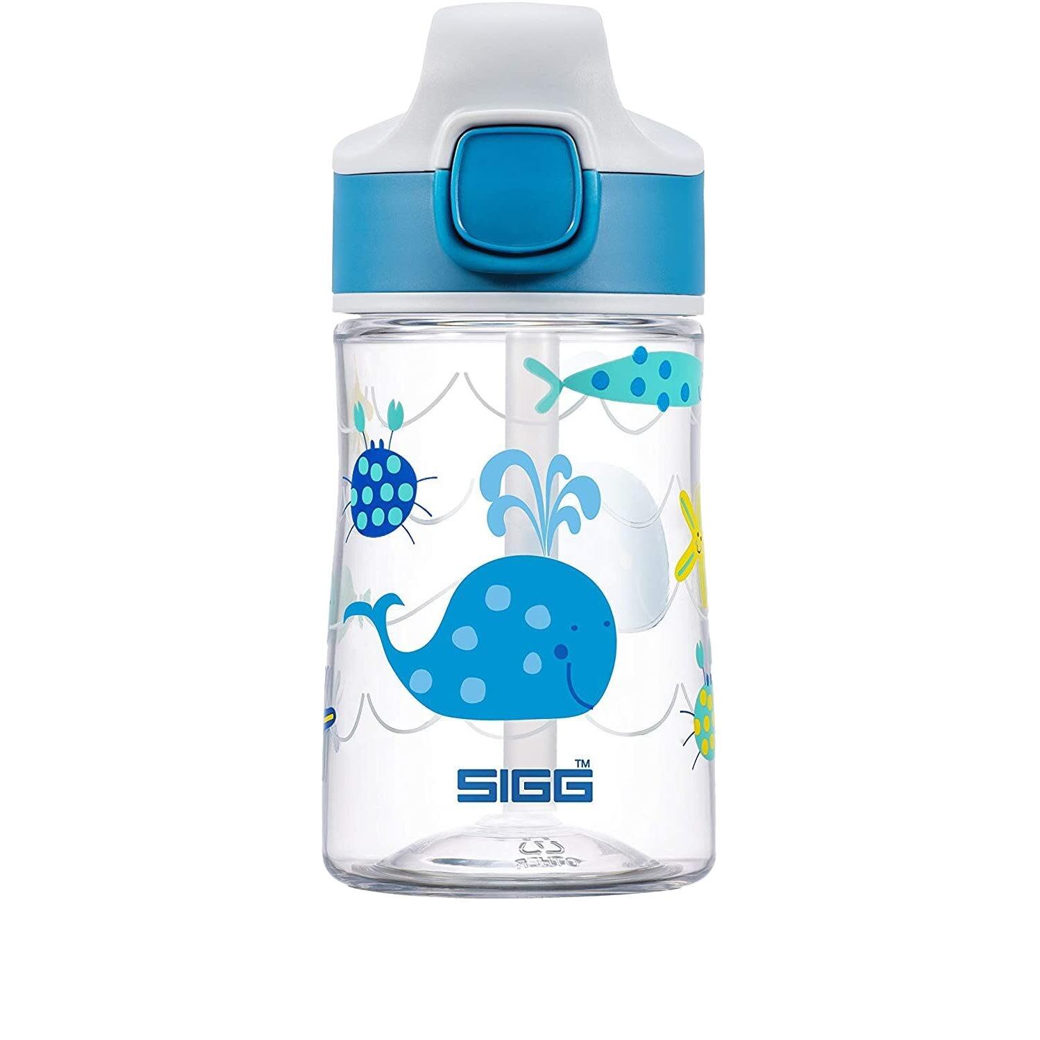 SIGG Childrens/Kids Miracle Ocean Water Bottle (Clear/Blue)