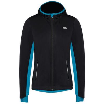 Wasserdichte und warme Damen Laufjacke mit Kapuze Bjarka