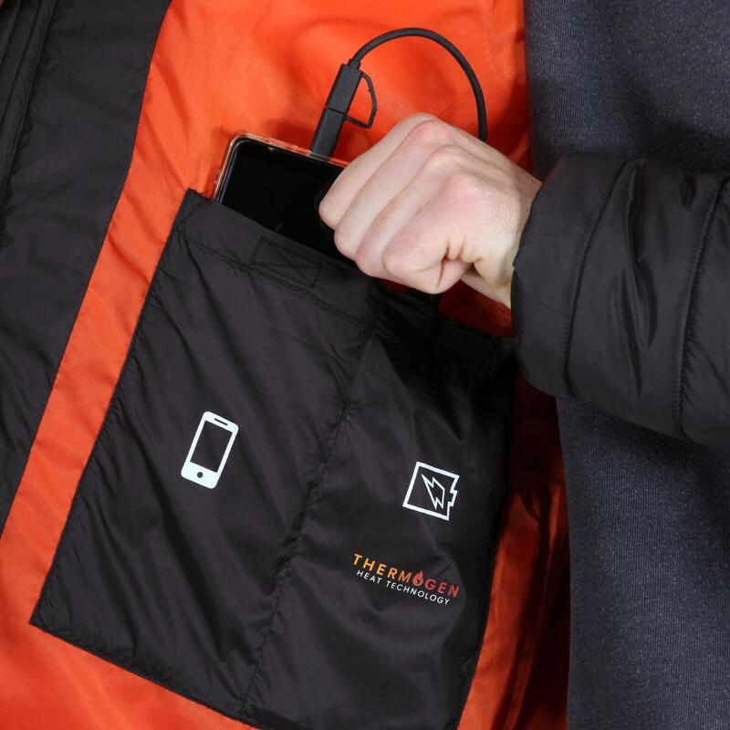 "Thermogen Powercell 5000" Jacke für Herren Schwarz