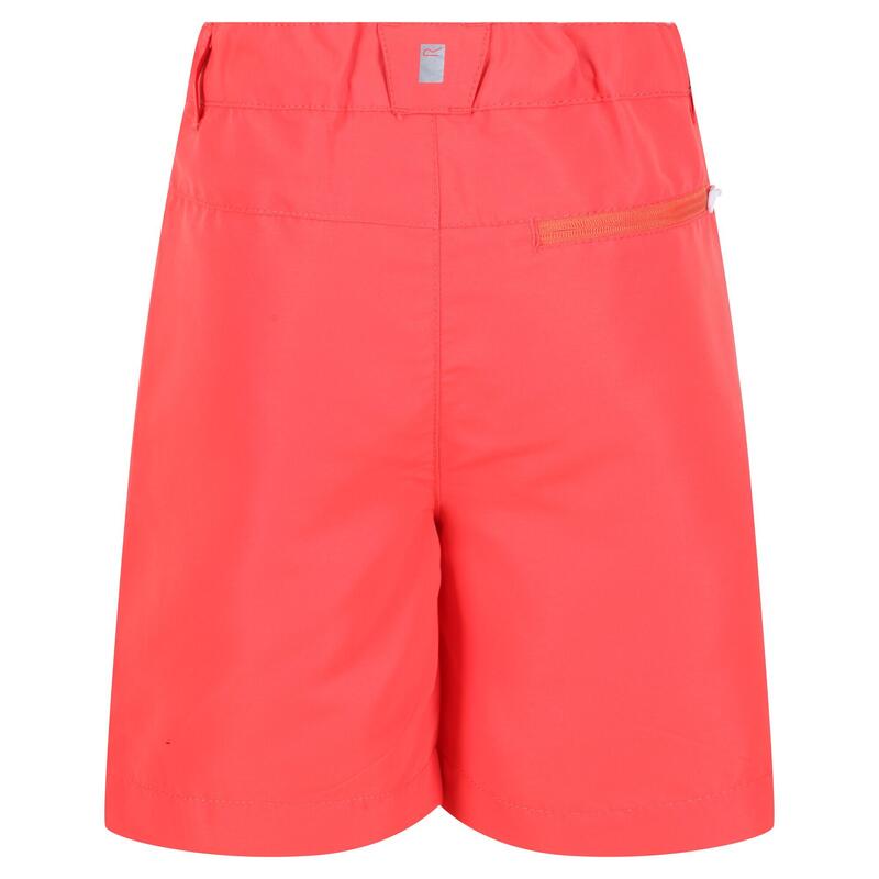 Short SORCER Enfant (Corail néon / Corail)