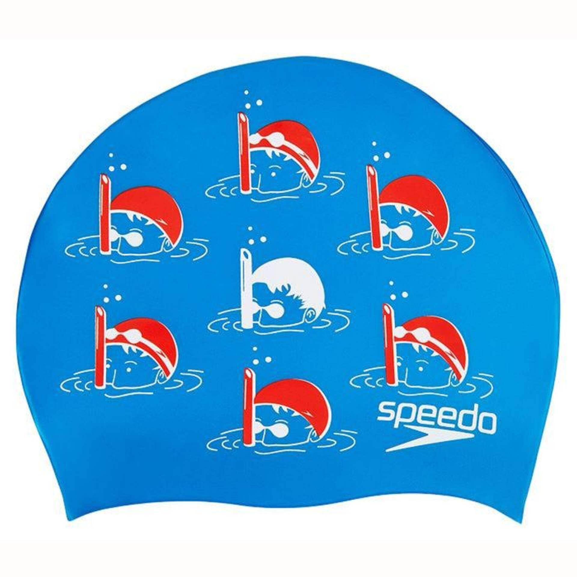 SPEEDO Speedo Junior Slogan Cap - Blue / Red / White