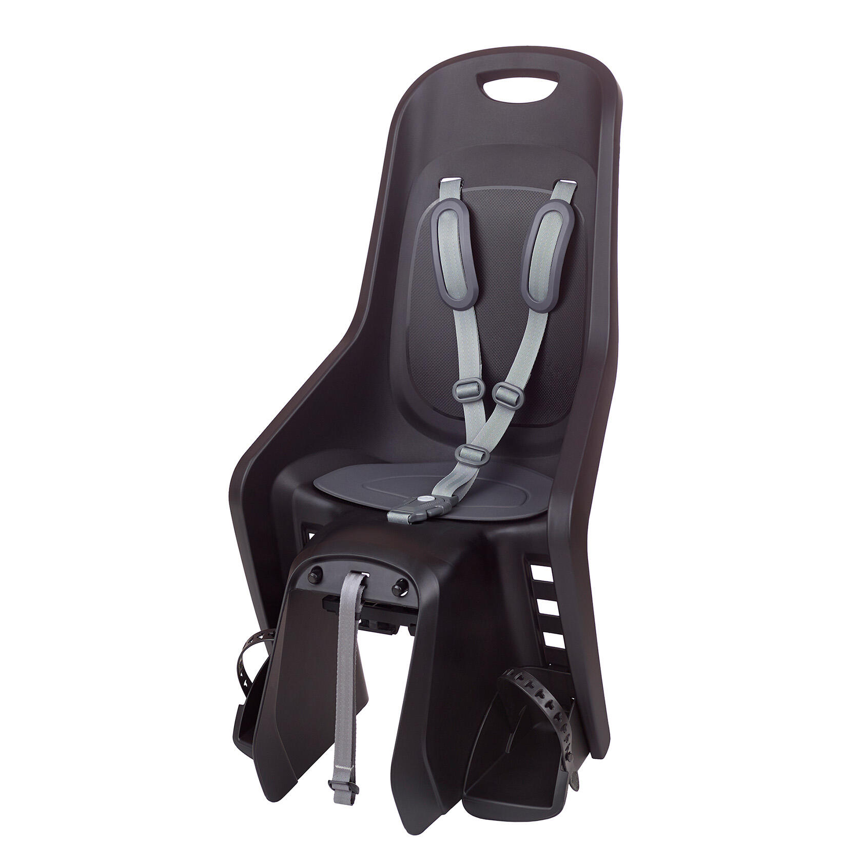 Siege velo arriere pour porte bagages avec MIK HD Bubbly Noir POLISPORT MOVE Decathlon