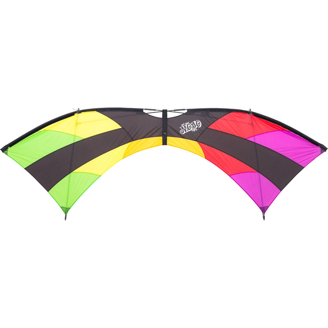 HQ Stunt kite HQ Mojo Rainbow 11939230 Rainbow 222 x 75 cm