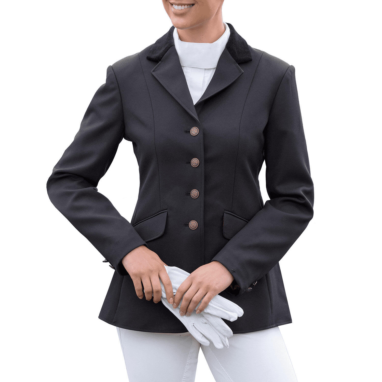 Womens/Ladies Aston Competition Jacket (Black) 3/4