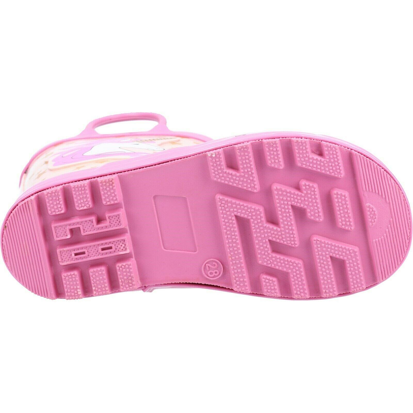 PUDDLE Stivali da pioggia per bambini (Rosa)