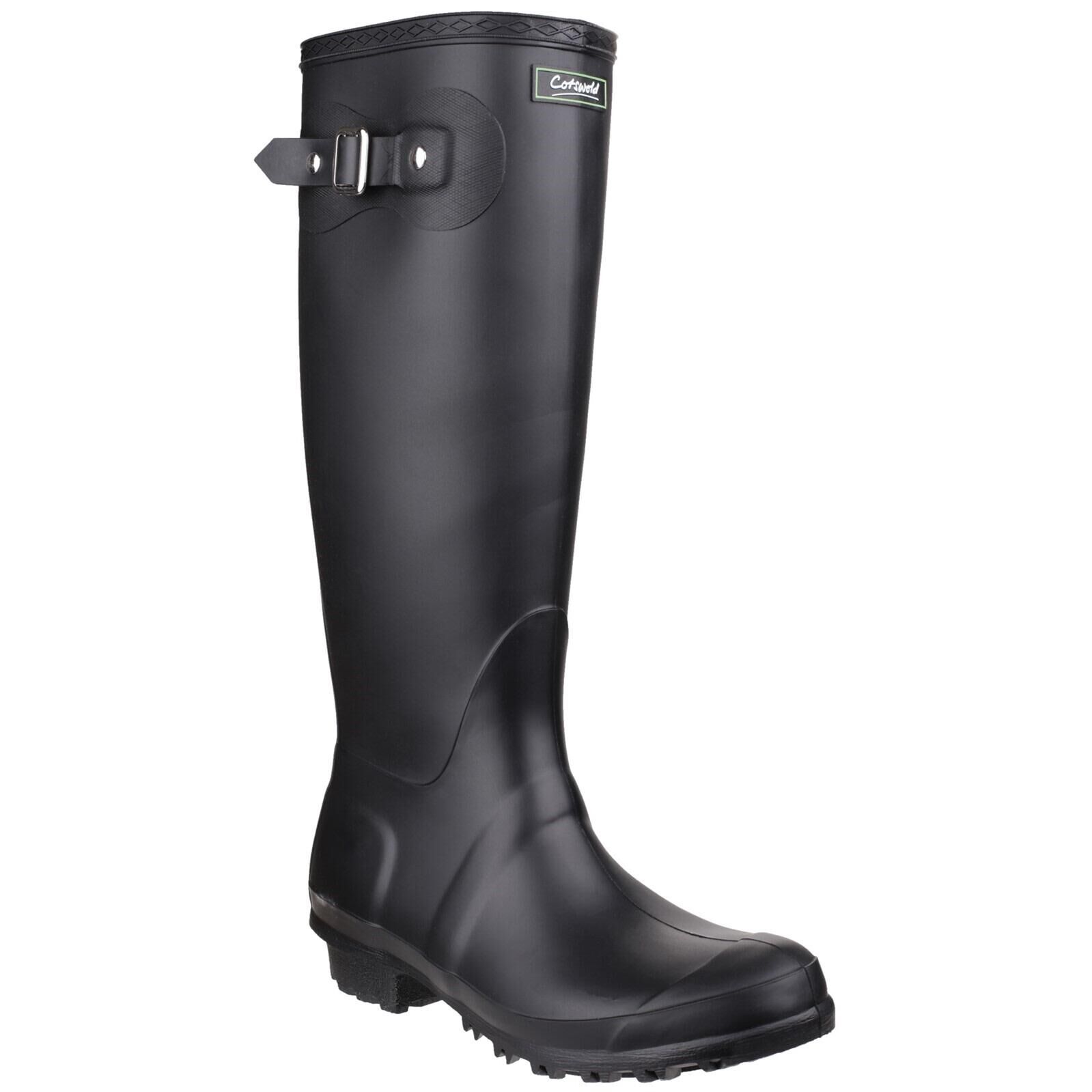 COTSWOLD Unisex Sandringham Wellington Boots (Black)