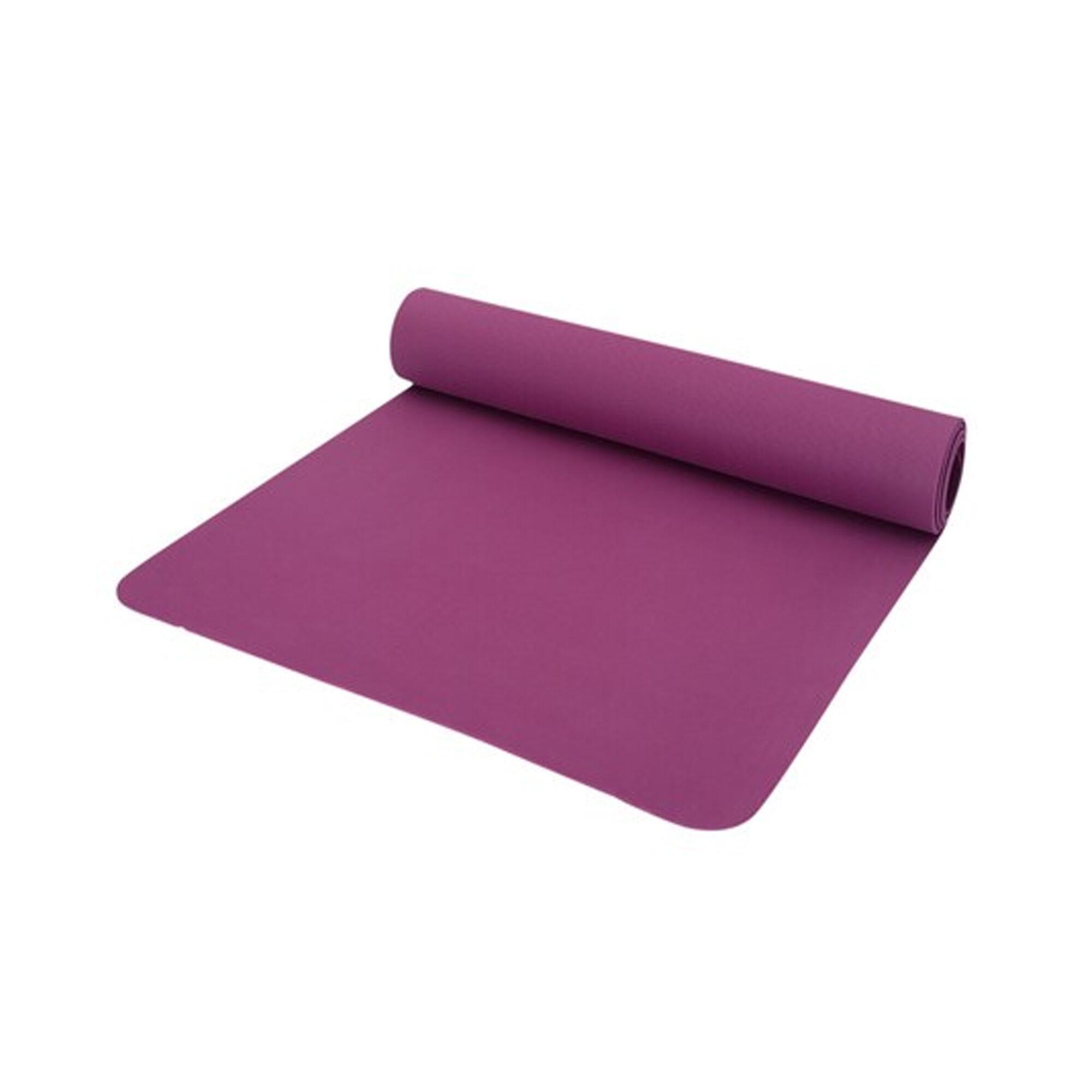 Evolution Yoga Mat (Aubergine Purple/Grey) 2/3