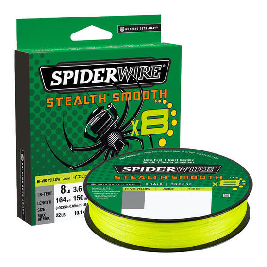 Filo da spinning intrecciato SpiderWire Stealth 8