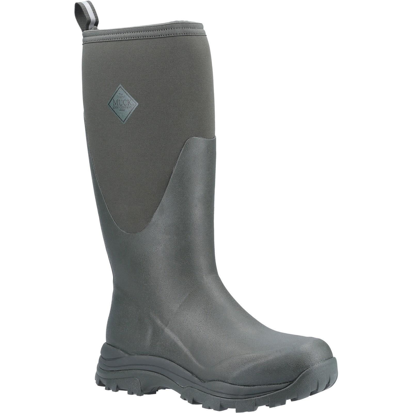 MUCK BOOTS Outpost Mens Tall Wellington Boots (Moss)