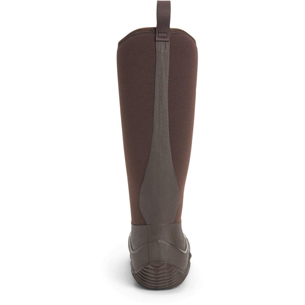 Womens/Ladies Fleece Wellington Boots (Brown) 2/4