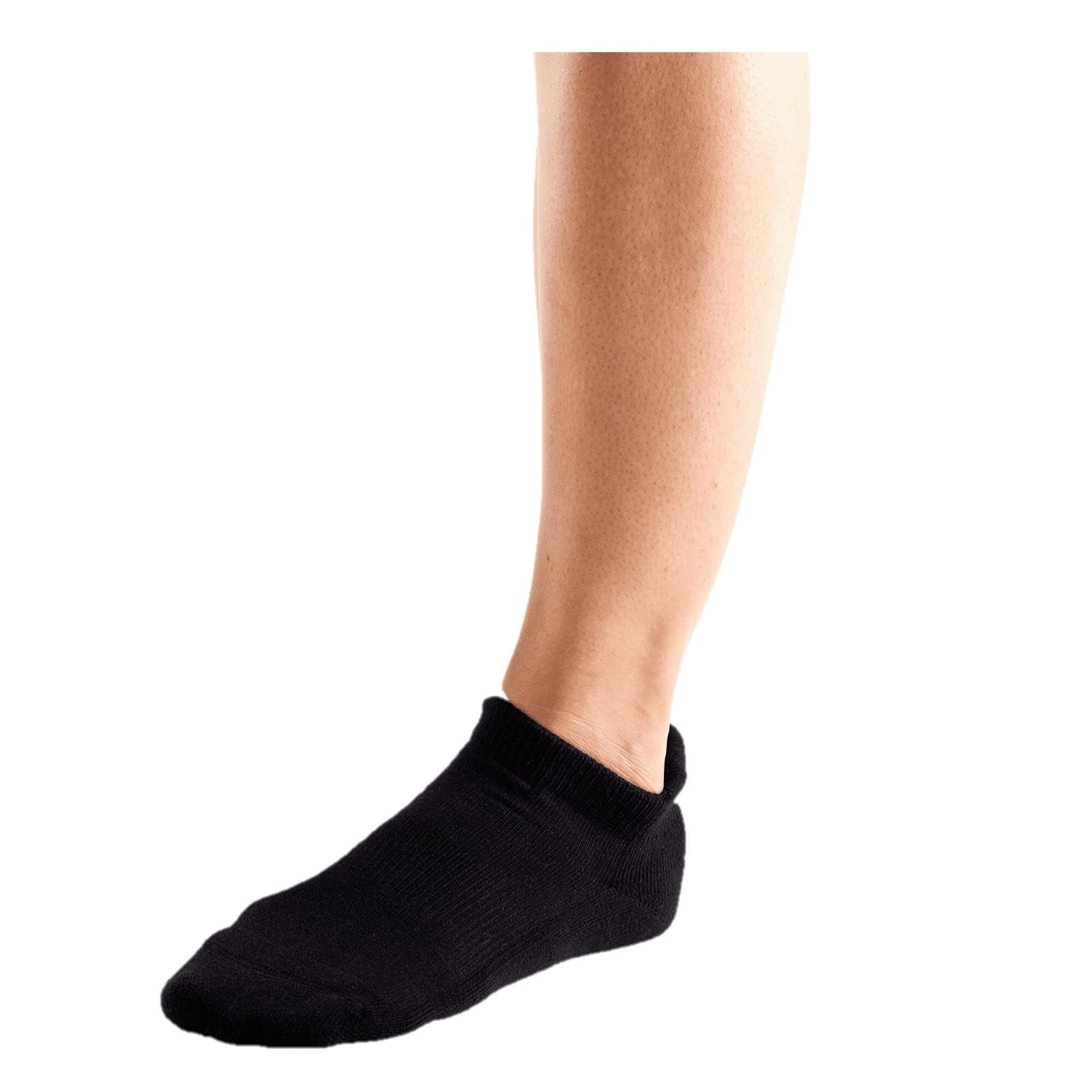 FITNESS-MAD Unisex Adult Savvy Ankle Socks (Black)
