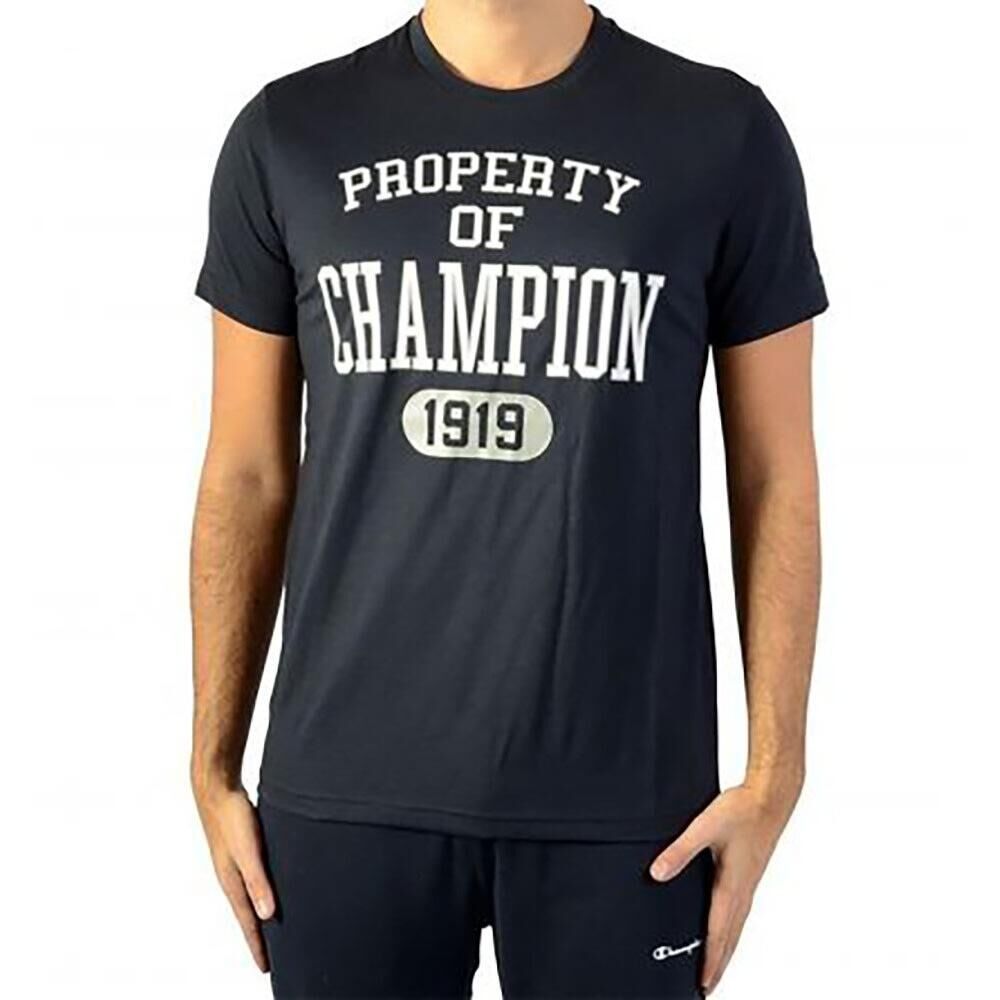 CHAMPION Mens Property Of TShirt (Navy)