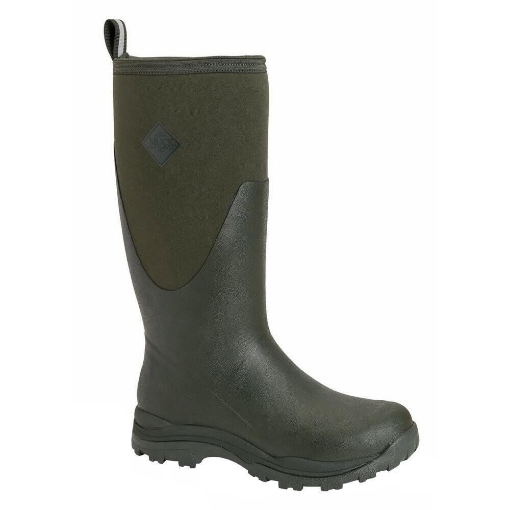 MUCK BOOTS Mens Arctic Outpost Tall Wellington (Moss)