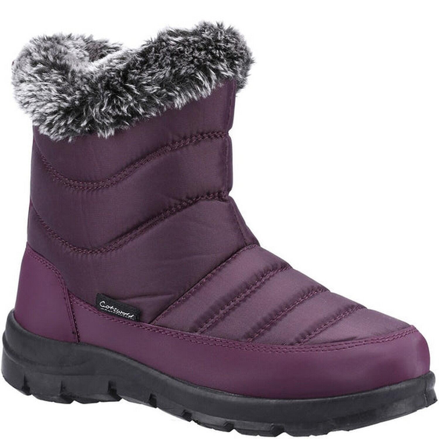 Womens/Ladies Longleat Wellington Boots (Purple) 1/5