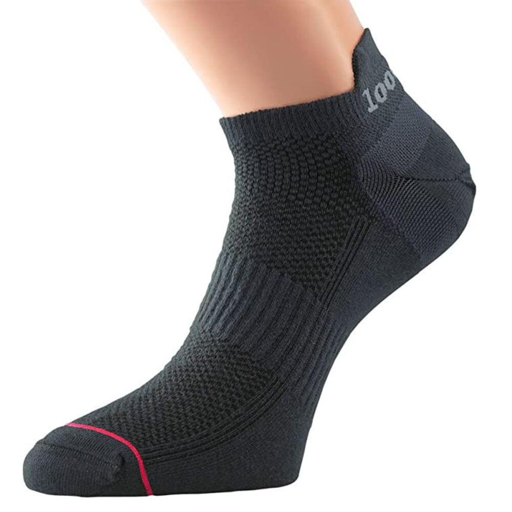 1000 MILE Womens/Ladies Liner Socks (Black)
