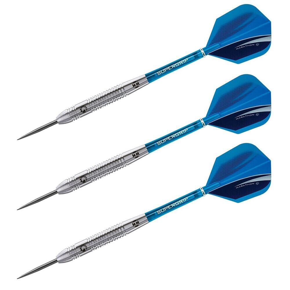 HARROWS Tungsten Darts (Pack of 3) (Silver/Blue/Black)