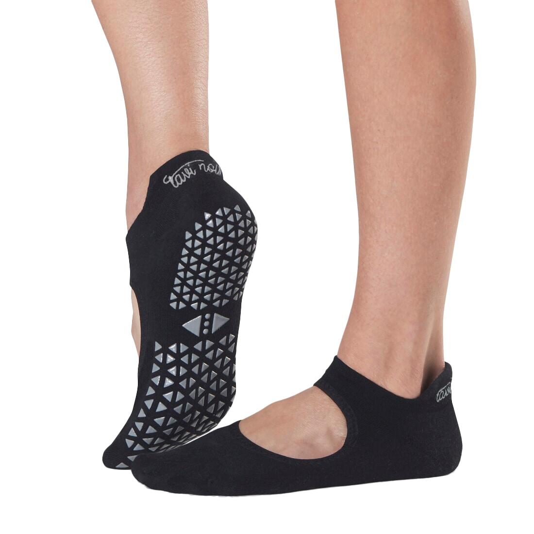 FITNESS-MAD Womens/Ladies Emma Gripped Socks (Black)