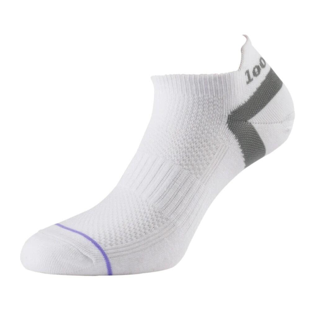 1000 MILE Womens/Ladies Liner Socks (White)