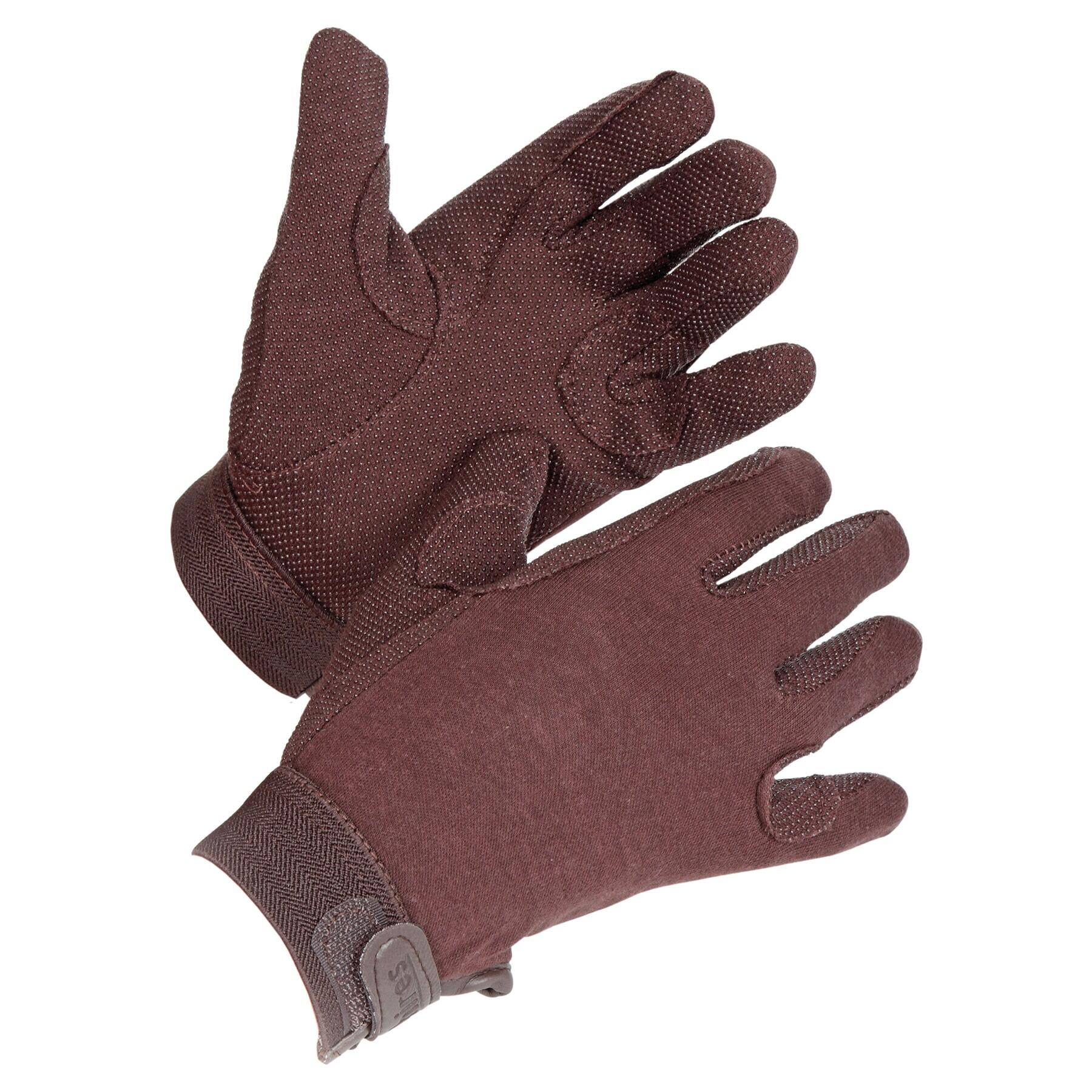 Unisex Adult Newbury Gloves (Brown) 1/3