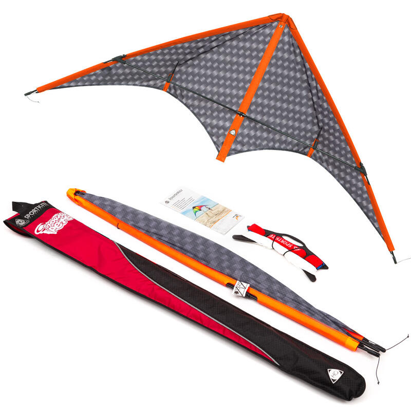 Zmeu de acrobație HQ Stormy Pete Graphite 116000 Gri 140 x 62 cm