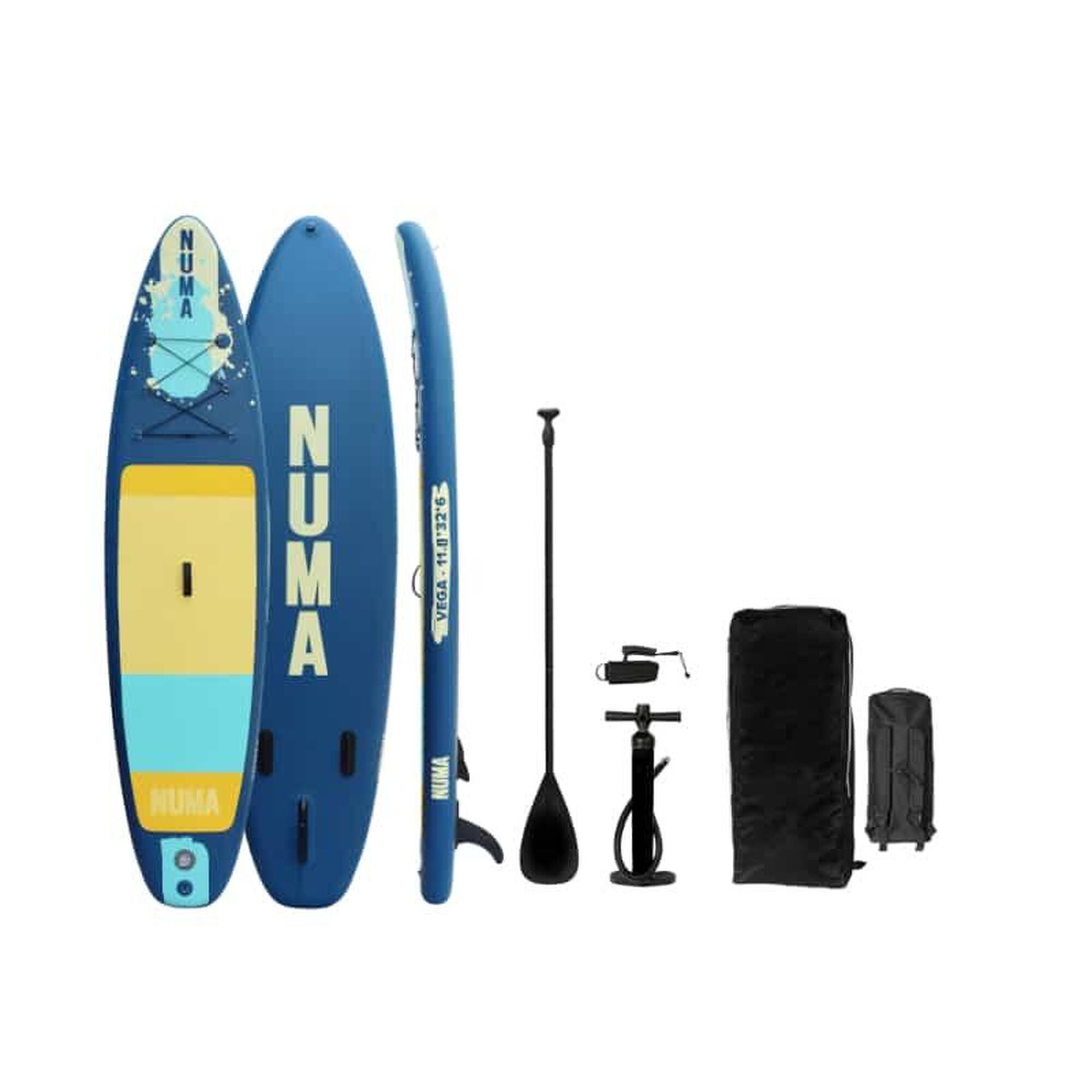 Paddle surf insuflácel dupla camada NUMA VEGA 11’0″x32″x6″ · 90kg (max. 120kg)