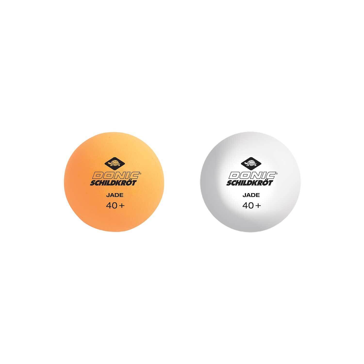 Jade Table Tennis Balls (Pack of 12) (Yellow/Black/White) 1/3