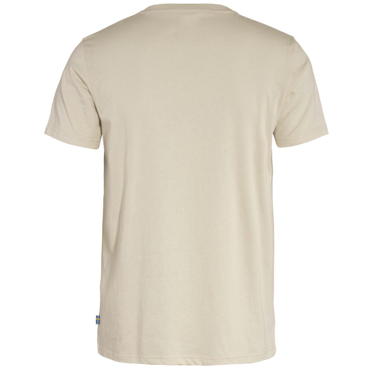 Camiseta Blanco Roto Fjallraven Logo Chalk White Práctica y Duradera 2/6