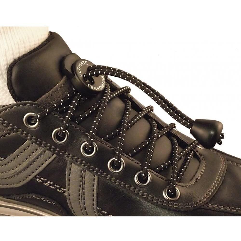Elastic Shoe Laces (Black) 4/4