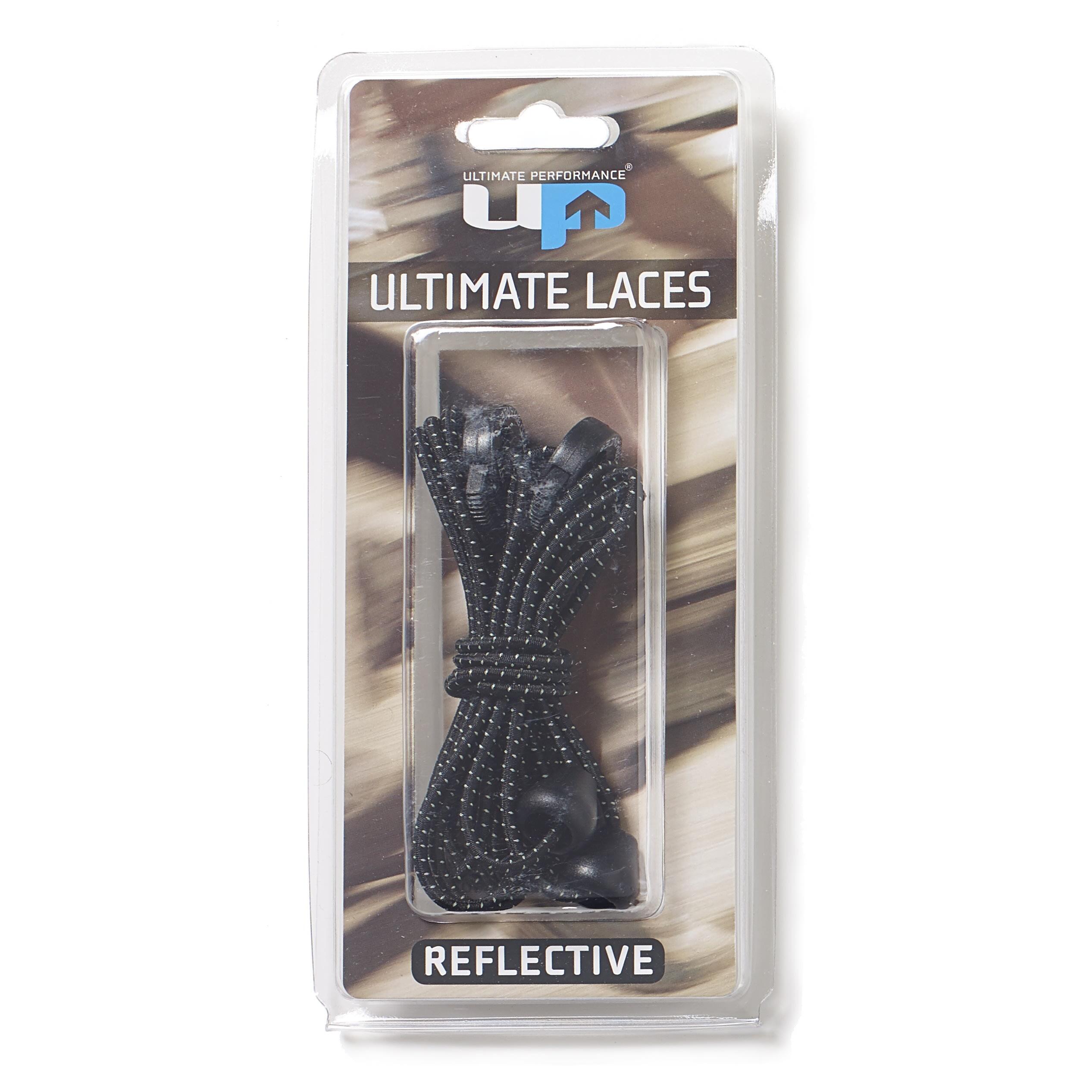 Elastic Shoe Laces (Black) 3/4