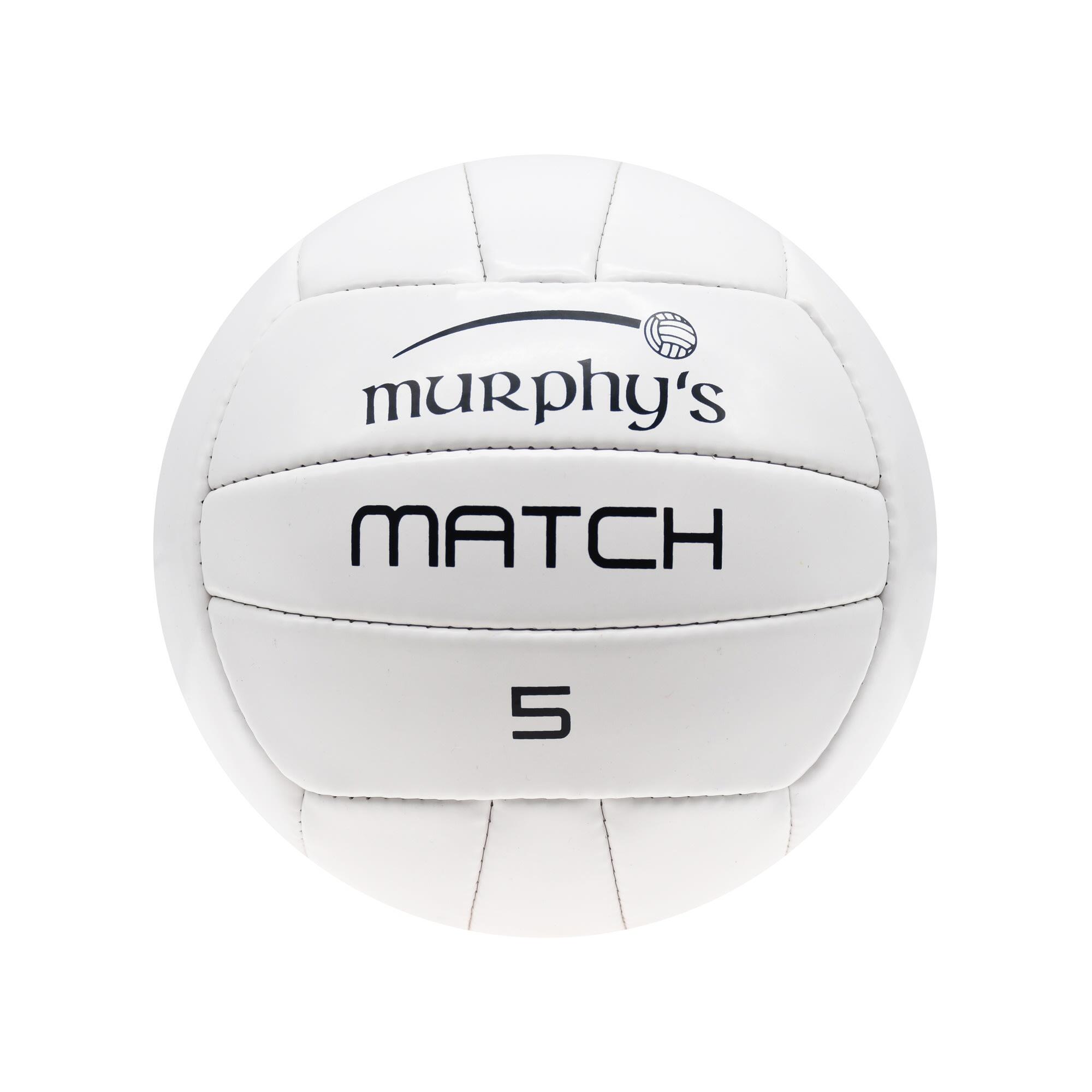 MURPHYS Match Gaelic Football (White)