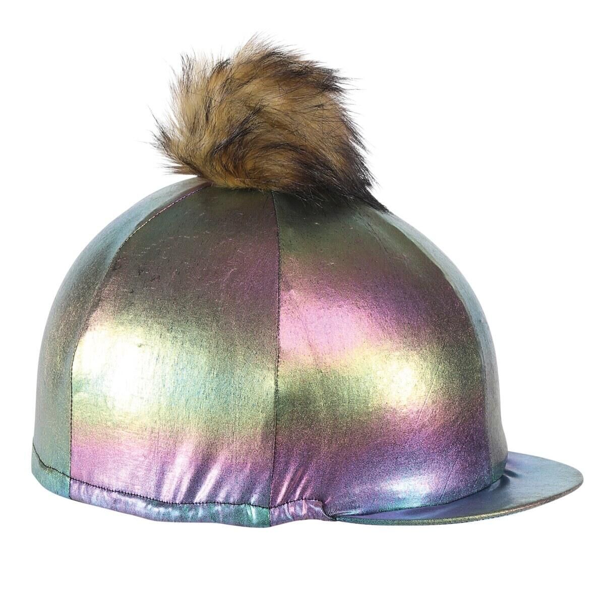 SHIRES Metallic Hat Cover (Rainbow)