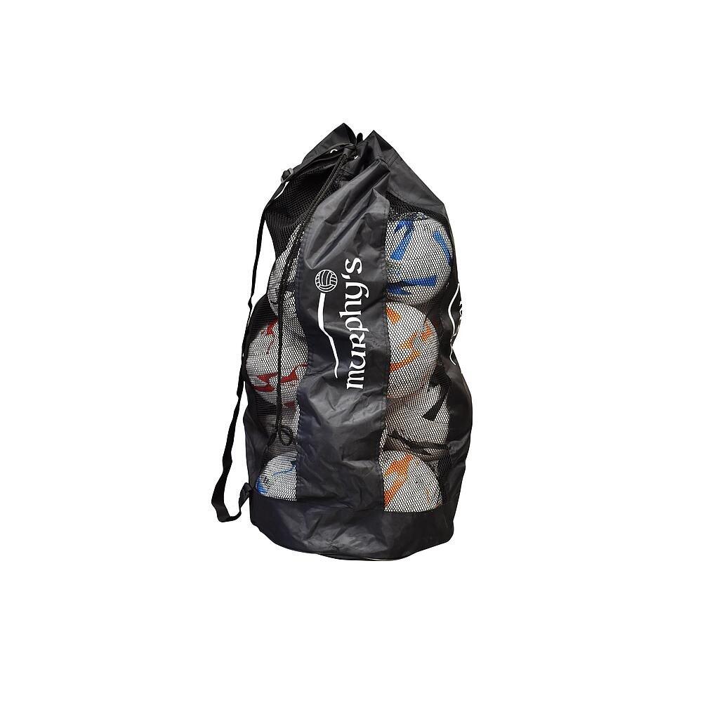 Mesh Football Bag (Black) 1/2