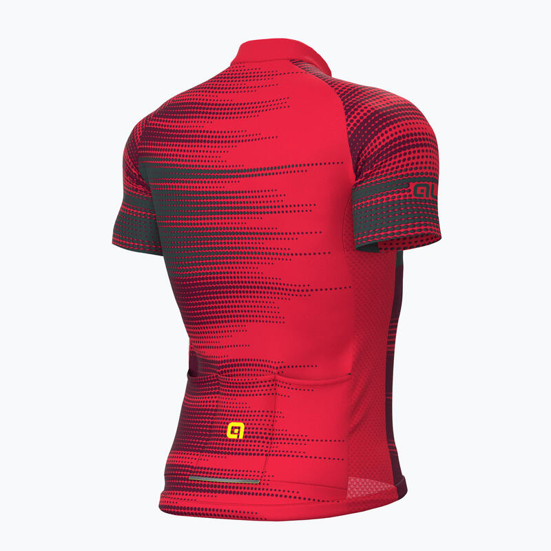 Maillot Manches Courtes Alé Turbo Rouge