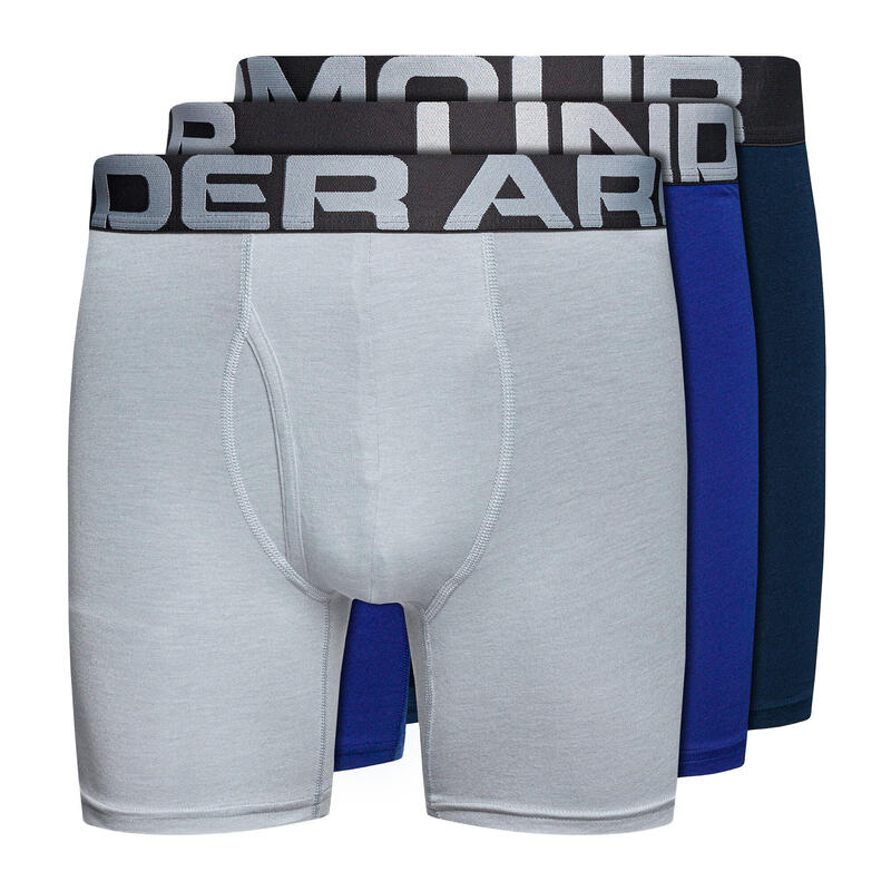 Boxer da uomo Under Armour Charged Cotton 6 3 pz.