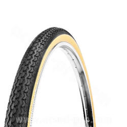 Pneu 650 x 35b Deli brun noir