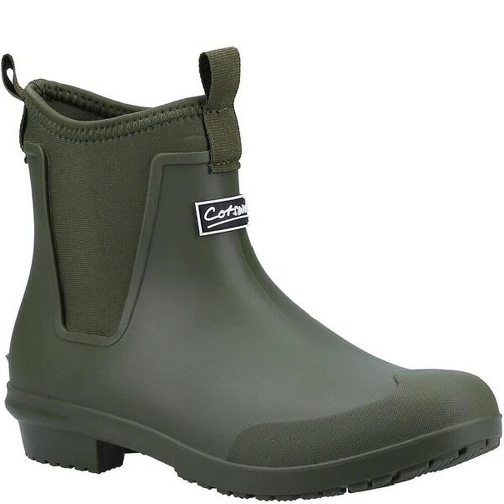 Womens/Ladies Grosvenor Wellington Boots (Green) 1/5