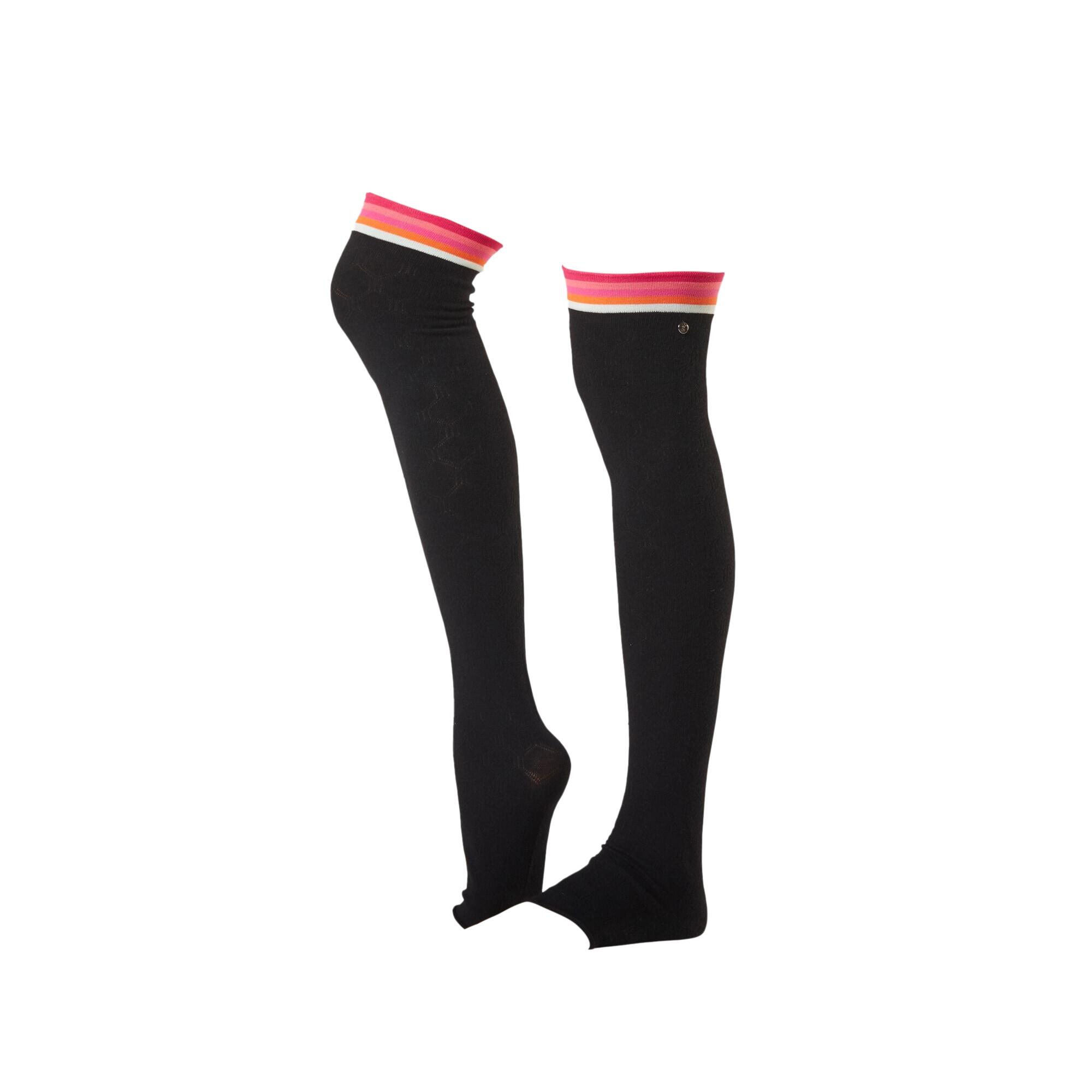 FITNESS-MAD Womens/Ladies Olivia Leg Warmers (Black)