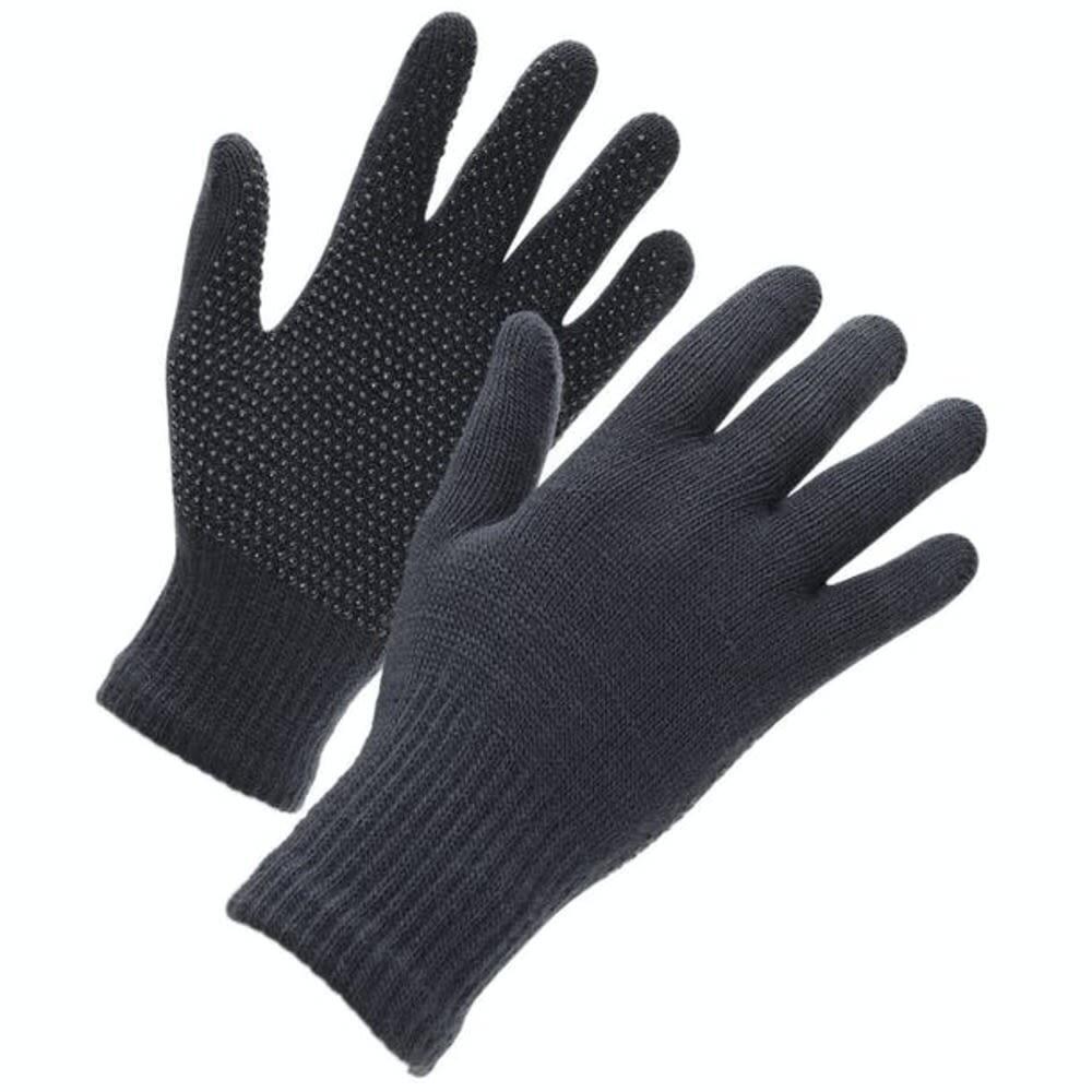 Childrens/Kids Suregrip Riding Gloves (Black) 1/3