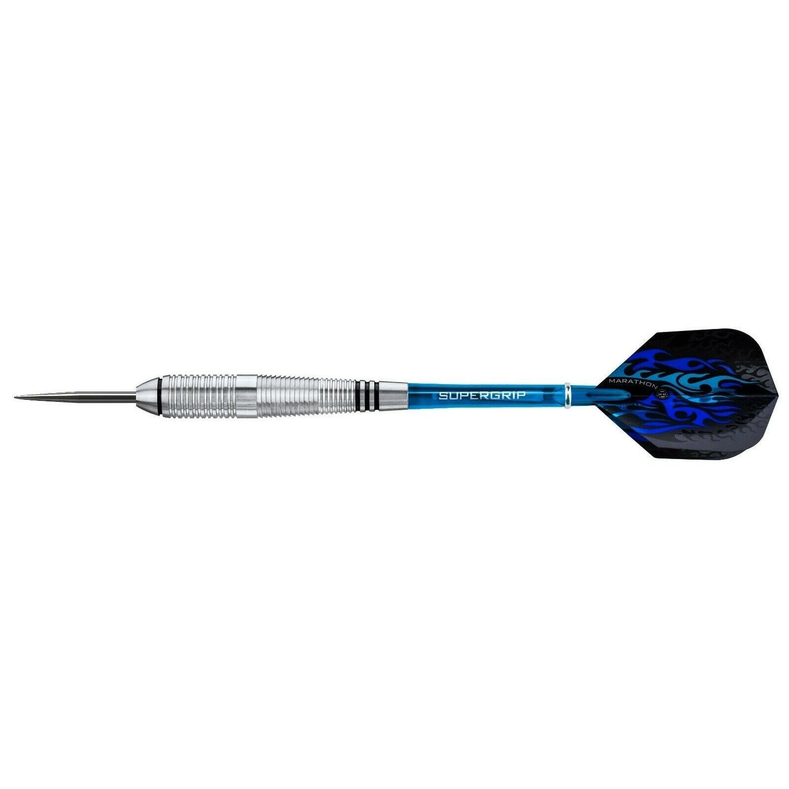 Blaze Inox Steel Darts (Silver/Blue) 2/4