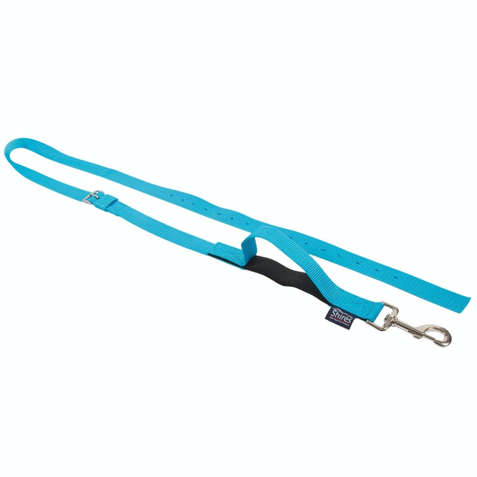SHIRES Nylon Web Horse Side Reins (Pack of 2) (Blue)