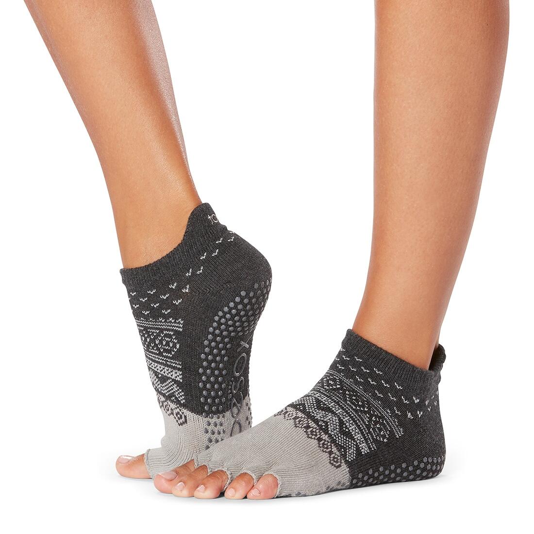 FITNESS-MAD Womens/Ladies Wintertide Toe Socks (Grey)