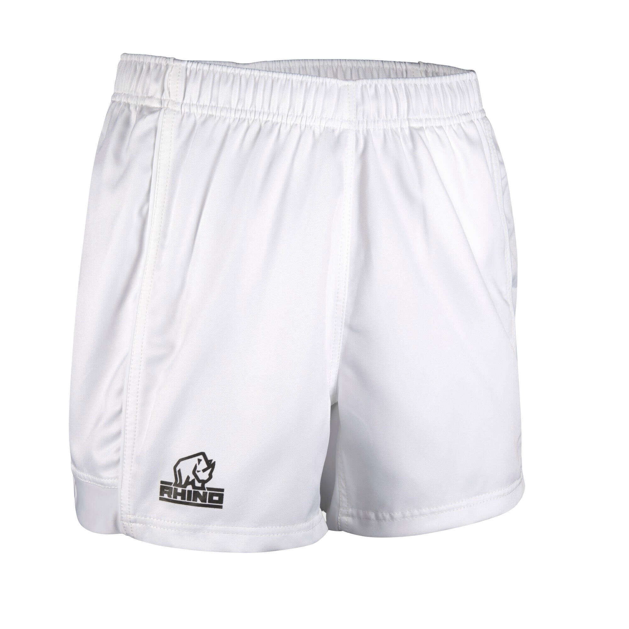 RHINO Childrens/Kids Auckland Rugby Shorts (White)