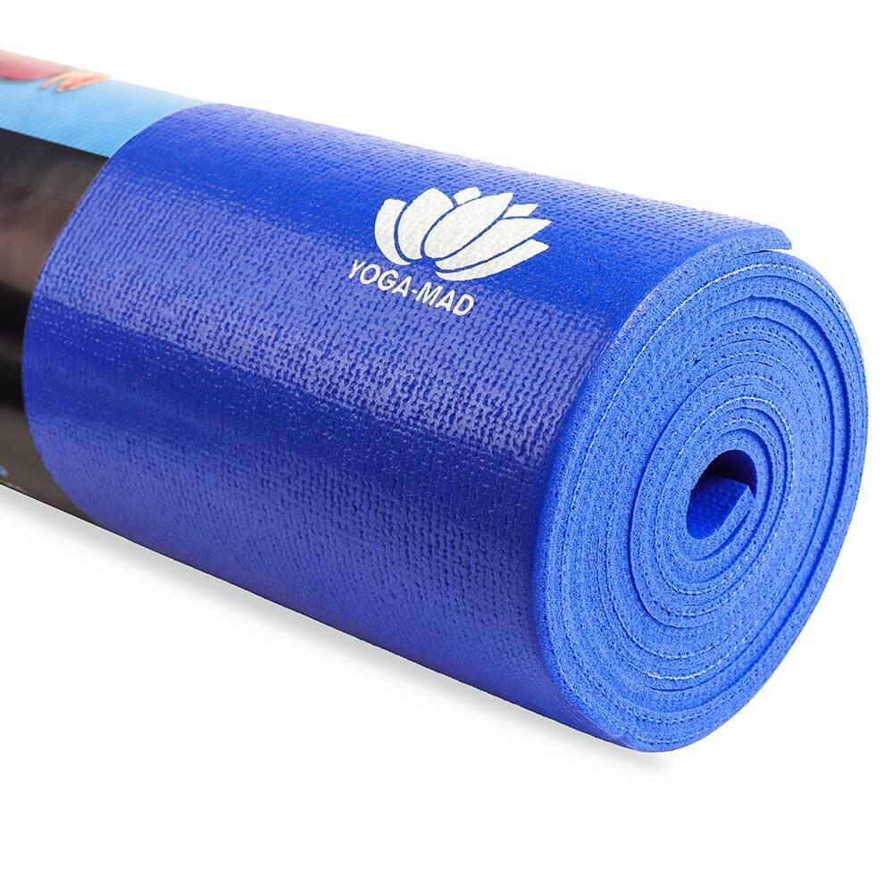 Lotus Yoga Mat (Blue) 2/3