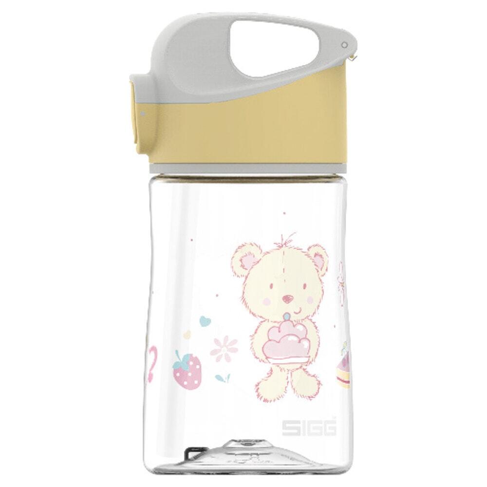 SIGG Childrens/Kids Furry Water Bottle (Clear/Yellow)