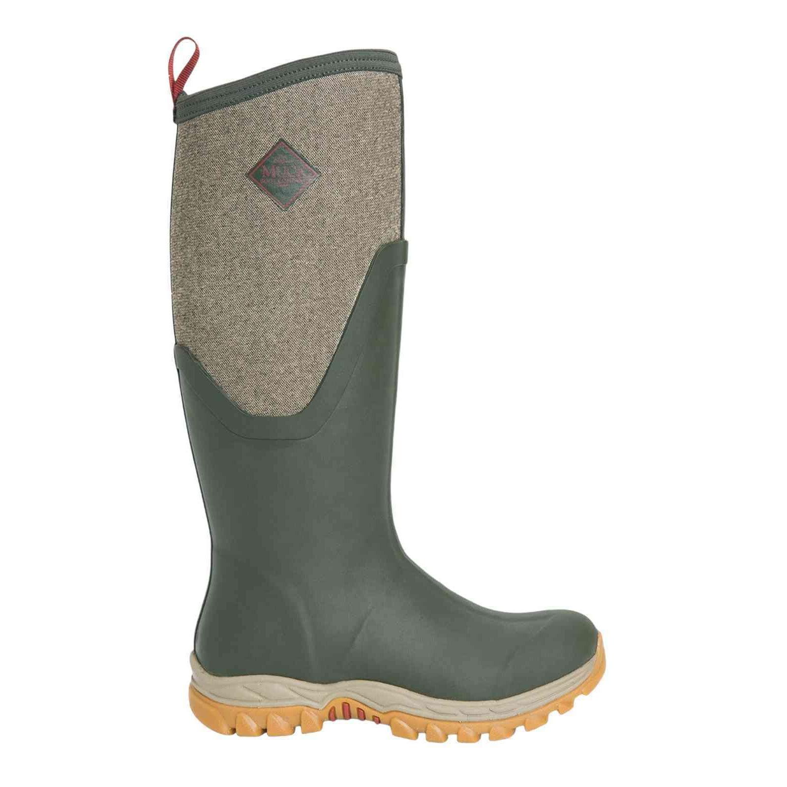 Womens MB Arctic Sport II Tall Wellington (Olive) 4/4