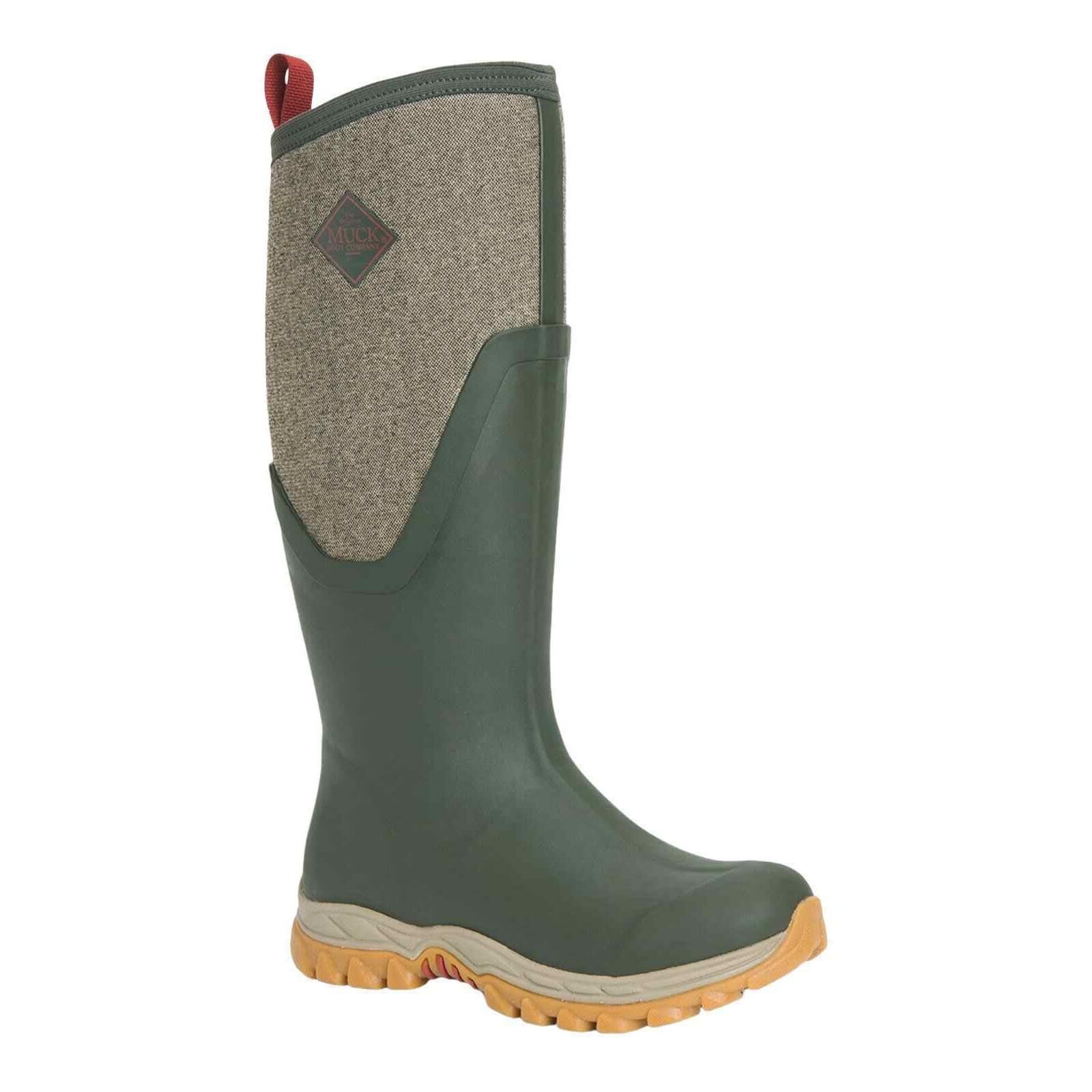 MUCK BOOTS Womens MB Arctic Sport II Tall Wellington (Olive)